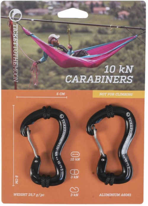Σετ Carabiners Ticket to the Moon Κωδ. TMBINER10