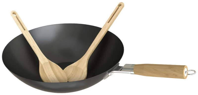 Μαγειρικό Σκεύος Mandarin Wok Campingaz Κωδ. 4280100113 Μαύρο
