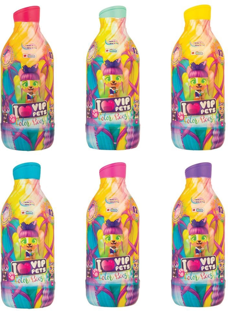 362988 VIP PETS ΣΕΙΡΑ 2 COLOR BOOST ΣΥΛΛΕΚΤΙΚΗ ΚΟΥΚΛΑ ΜΕ ΑΠΙΣΤΕΥΤΑ ΜΑΚΡΙΑ ΜΑΛΛΙΑ