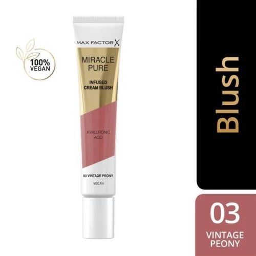 Max Factor Miracle Pure Cream Blush 15ml - 003 Vintage Peony