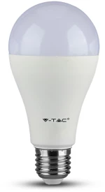 ΛΑΜΠΑ LED E27 15W A65 ΨΥΧΡΟ ΛΕΥΚΟ V-TAC SKU: 4455 (VT-2015)