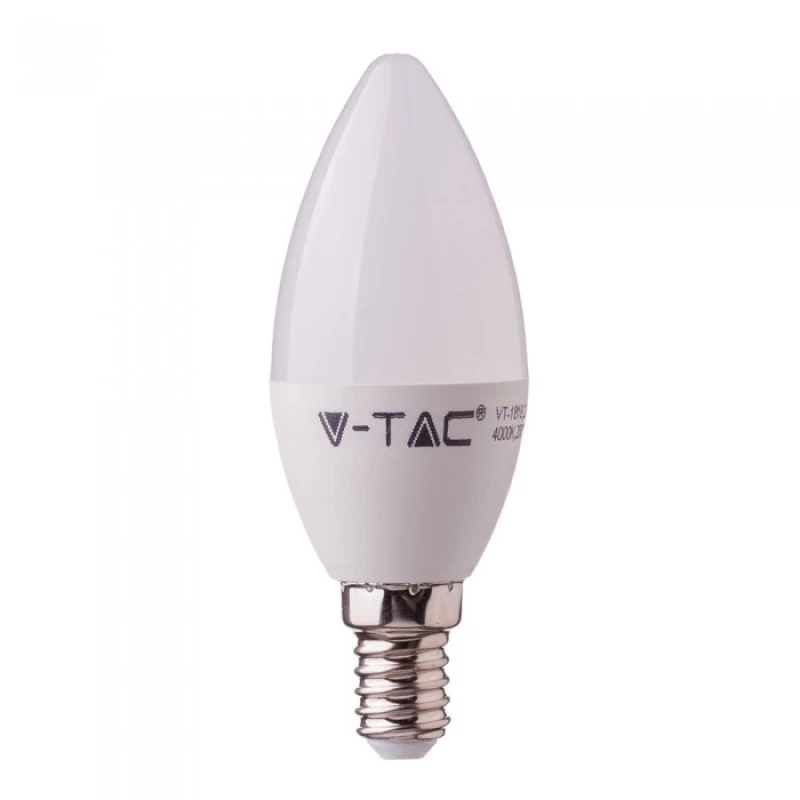 Λάμπα LED Κερί E14 Samsung Chip SMD 7W Λευκό 6400K 113