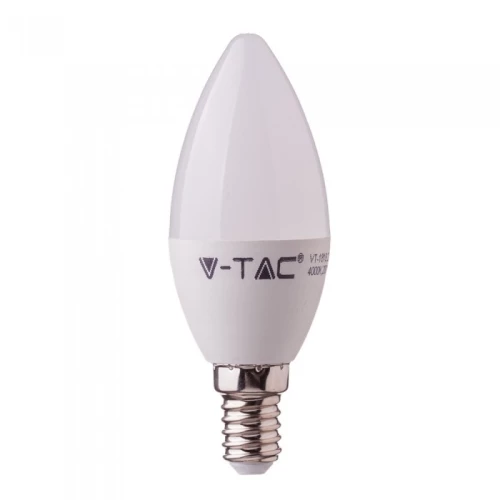 Λάμπα LED Κερί E14 Samsung Chip SMD 7W Λευκό 6400K 113