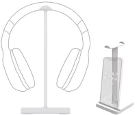 ARMAGGEDDON GAMING HEADPHONE STAND WHITE