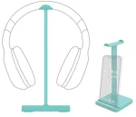 ARMAGGEDDON GAMING HEADPHONE STAND MINT