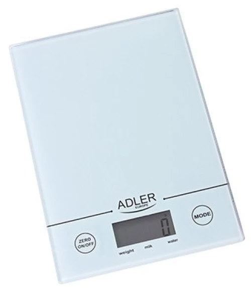 ADLER KITCHEN SCALE WHITE