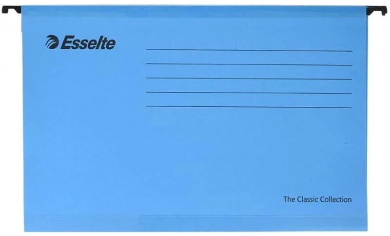 Κρεμαστοί Φάκελοι Esselte A4 Μπλε 24x33cm (90311)