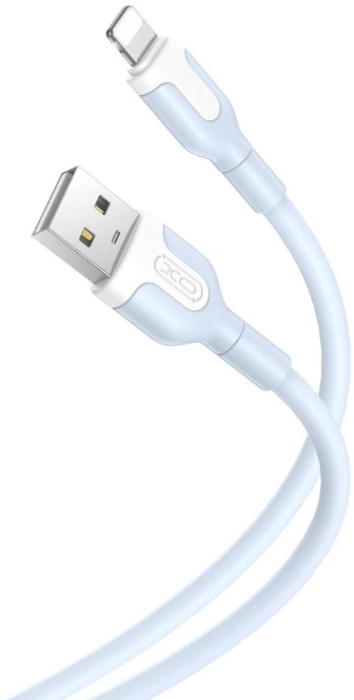 XO NB212 Regular USB 2.0 to micro USB Cable Μπλε 1m