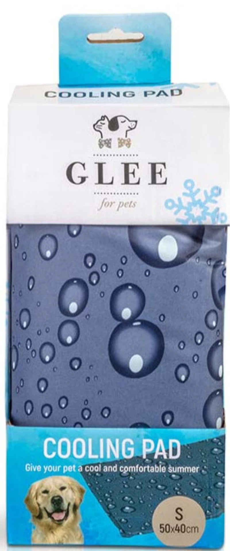 Δροσιστικό Στρωματάκι Σκύλου και Γάτας Glee Cooling Pad Grey 40x50cm