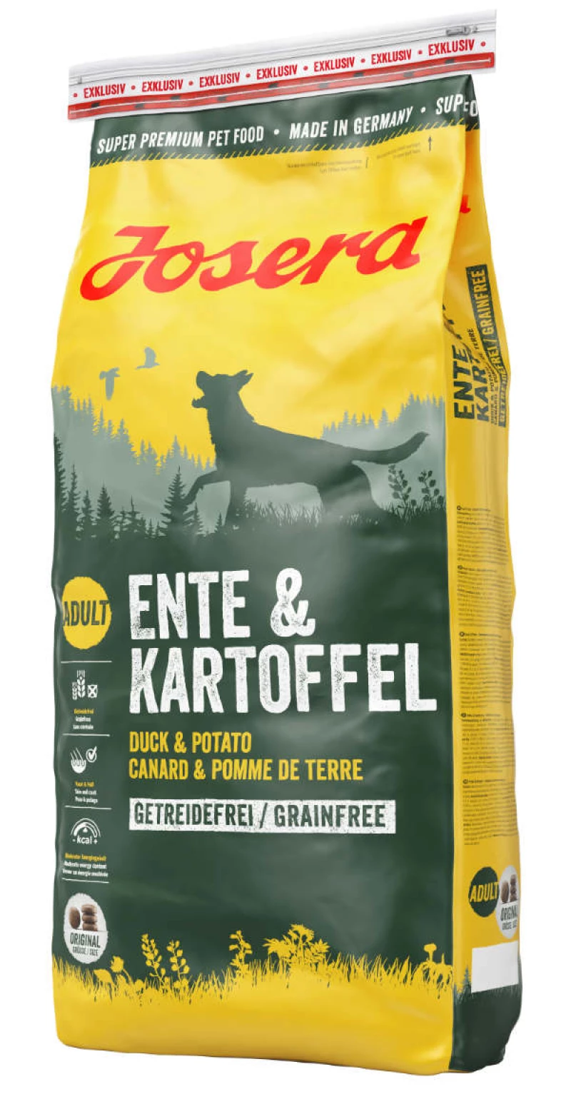 Josera Duck And Potato Grain Free 12,5kg  + Δώρο Φορητό Δοχείο Νερού 550ml