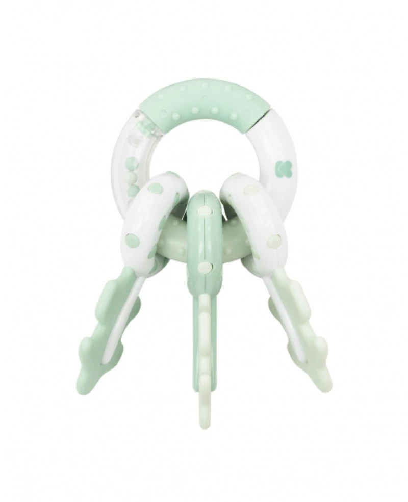 Kikka Boo Κουδουνίστρα μπρελόκ Rattle Key ring 3M+ Mint 31303020062