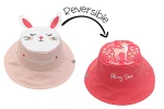 FlapJackKids Καπέλο Διπλής Όψης UPF 50+ – Bunny/Deer FJKSH817