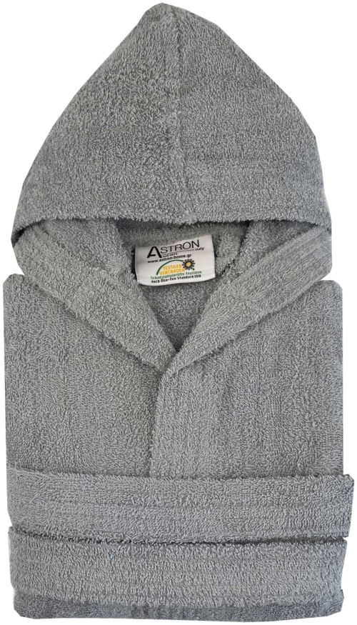 Astron Παιδικό Μπουρνούζι 2Ε-4Ε Grey 8308