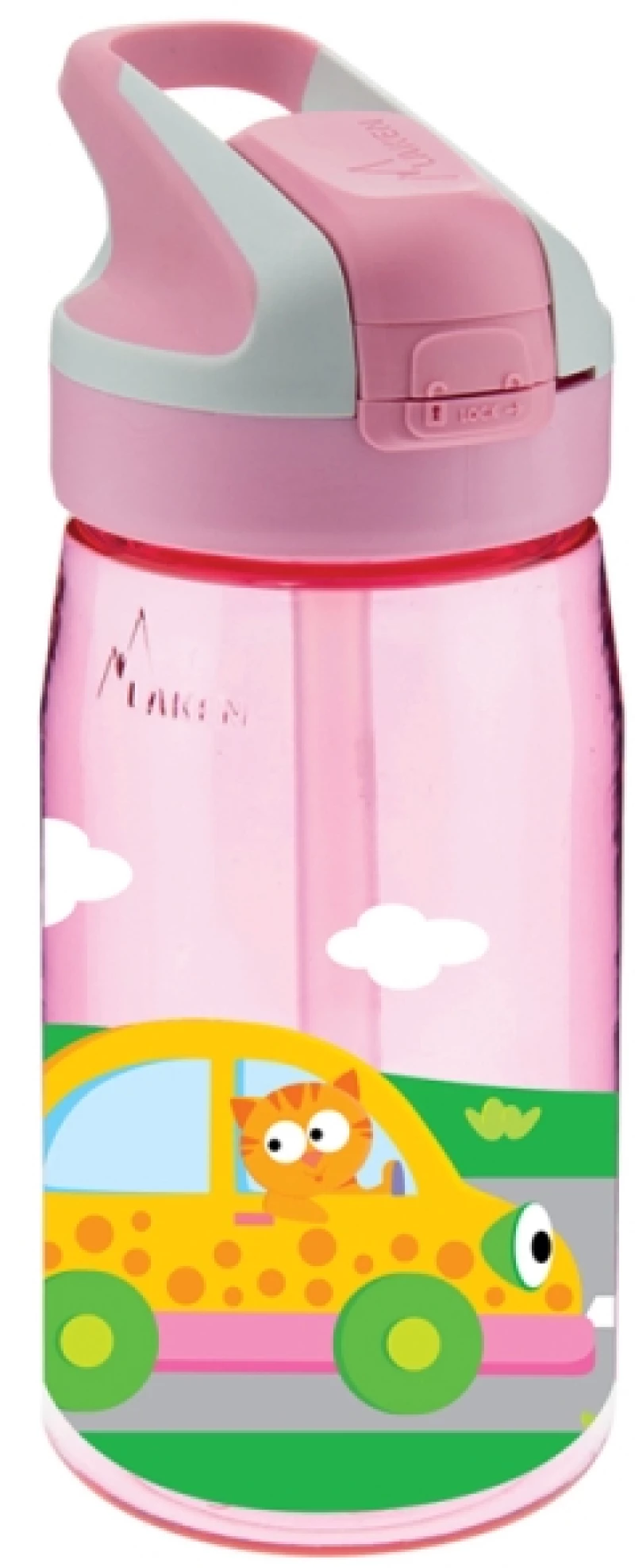 Laken Παγούρι Αμαξάκια Tritan 450ml - Πώμα Summit GRTNS05