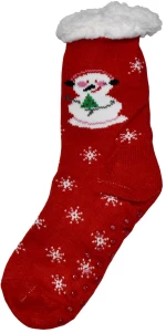 Καλτσοπαντόφλα Γυναικεία με Trendy Σχέδιο X'mas!