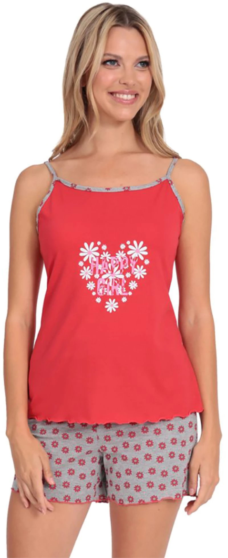 Lydia Creations Γυναικεία Πυτζάμα SS/22 22041-458 - Lydia Creations