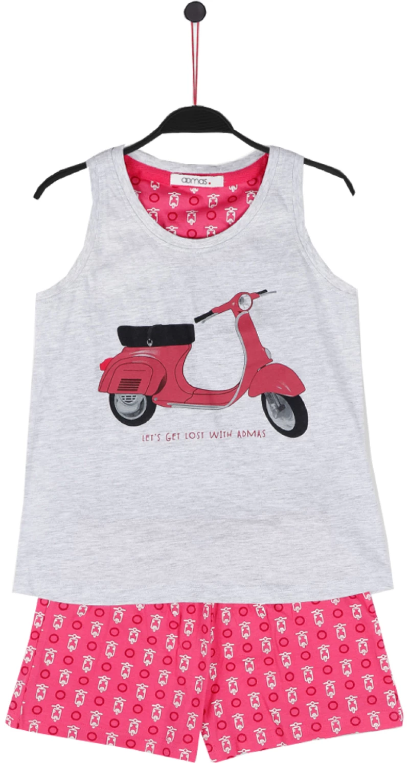 Admas Παιδική Πυτζάμα Κορίτσι Chica Tween SS/22 56203-023 - Admas