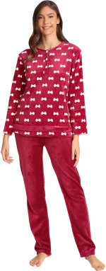 Lydia Creations Πυτζάμα Fleece SW22/23 22559-458 - Lydia Creations