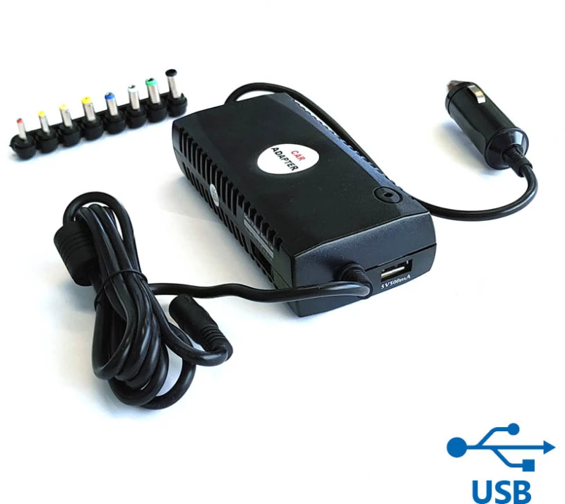 Universal φορτιστής αυτοκινήτου 120W LC-120DU με θύρα USB Port