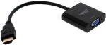 Adaptor HDMI Male σε VGA Female Well ADAPT-HDMIM/VGAF-0.2BK-WL