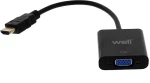 Adaptor HDMI Male σε VGA Female Well ADAPT-HDMIM/VGAF-0.2BK-WL