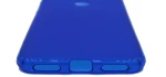 Θήκη TPU διάφανη με mat πλάτη για Huawei Y6 Prime 2018 - μπλε