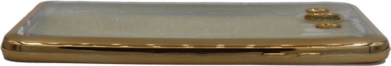 Θήκη TPU με αποσπώμενο Glitter για Samsung J7 2016 - χρυσό
