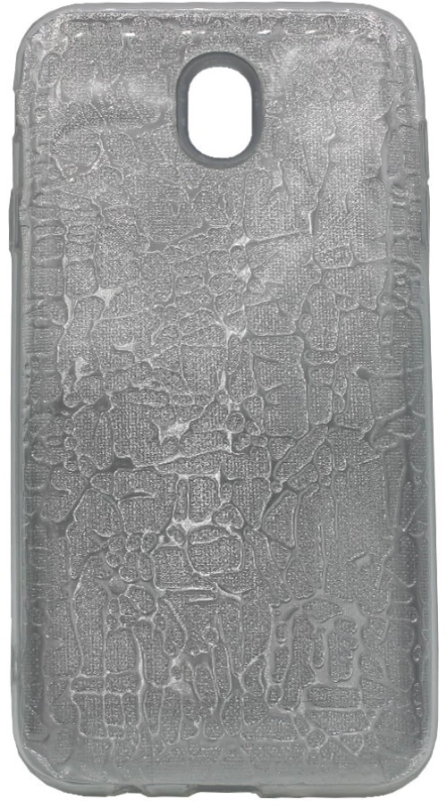 Θήκη TPU με αποσπώμενο Glitter για Samsung J7 2017 - ασημί
