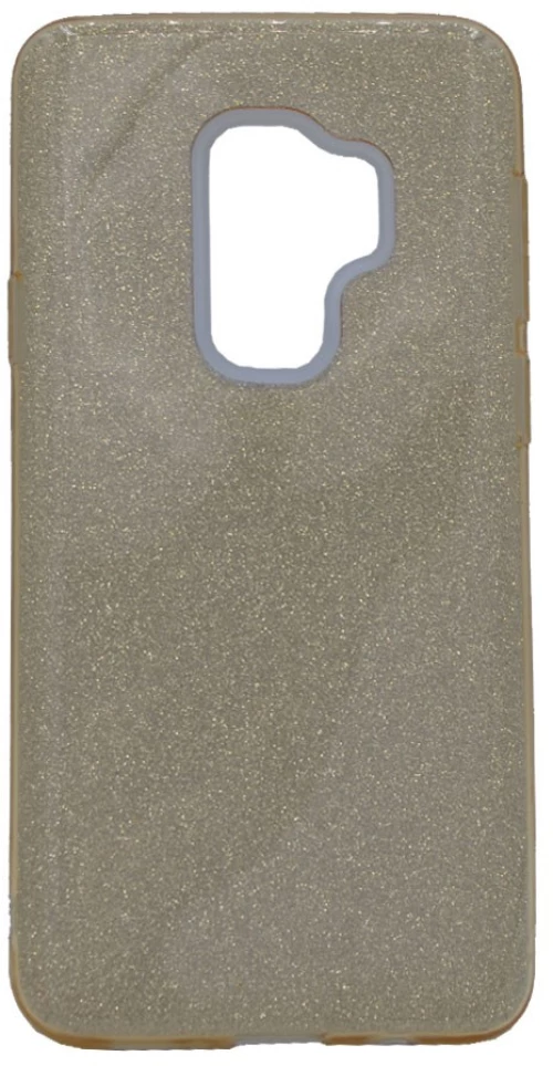 Θήκη TPU με αποσπώμενο Glitter για Samsung S9 Plus - χρυσό