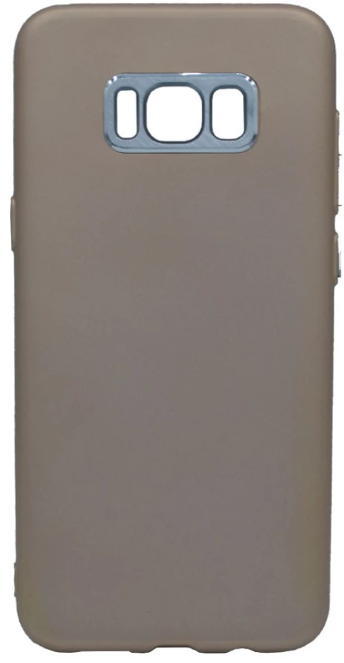 Θήκη σιλικόνης TPU Gel Ultra Thin mat για Samsung S8 Plus - ροζ χρυσό