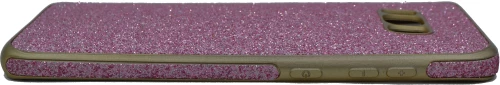 Θήκη σιλικόνης με εξωτερικό Glitter για Samsung S8 Plus - ροζ