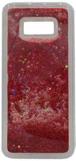 Θήκη σιλικόνης Liquid Glitter για Samsung S8 Plus