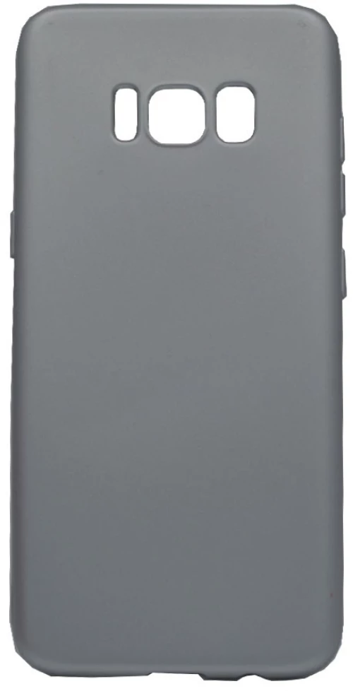 Θήκη σιλικόνης TPU Gel Ultra Thin mat για Samsung S8 - ασημί