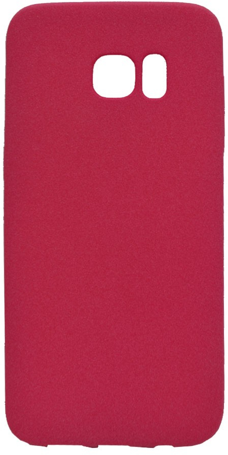Θήκη σιλικόνης TPU Ultra Slim 0.3mm soft υφή mat για Samsung S7 Edge - ροζ