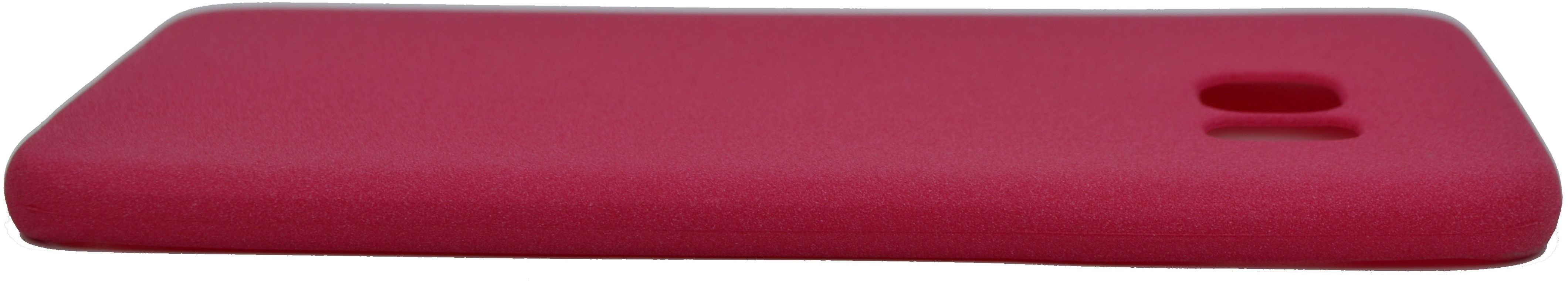 Θήκη σιλικόνης TPU Ultra Slim 0.3mm soft υφή mat για Samsung S7 Edge - ροζ