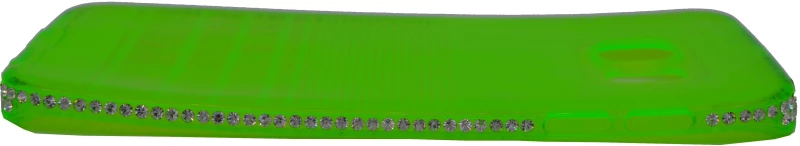 Θήκη TPU διάφανη με mat πλάτη για Samsung Galaxy S6 - πράσινο