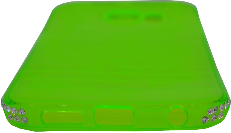 Θήκη TPU διάφανη με mat πλάτη για Samsung Galaxy S6 - πράσινο