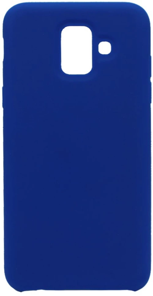 Θήκη Silky And Soft για Samsung A6 2018 - μπλε