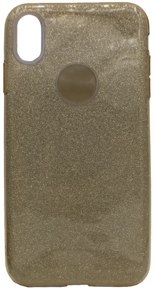 Θήκη TPU με αποσπώμενο Glitter για iPhone XS Max - χρυσό