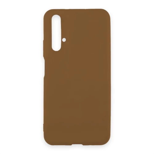 Θήκη σιλικόνης TPU Ultra Slim 0.3mm soft mat για Huawei Honor 20 / Nova 5T - Καφέ
