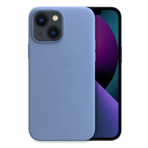 Θήκη Silky And Soft για iPhone 13 Mini - Baby Blue