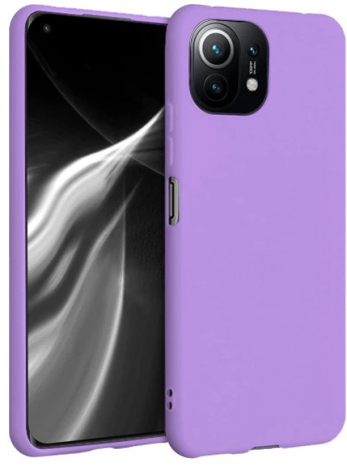 Θήκη Silky And Soft για Xiaomi Mi 11 Lite 4G / 5G - Μωβ