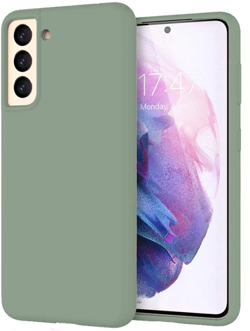 Θήκη Silky And Soft για Samsung Galaxy S21 Plus - Χακί