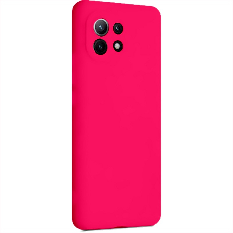 Θήκη σιλικόνης TPU Ultra Slim 0.3mm soft mat για Xiaomi Mi 11 Lite - Φούξια