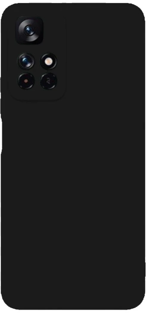 Θήκη σιλικόνης TPU Ultra Slim 0.3mm soft mat για Xiaomi Redmi Note 11 5G / Poco M4 Pro 5G - Μαύρο