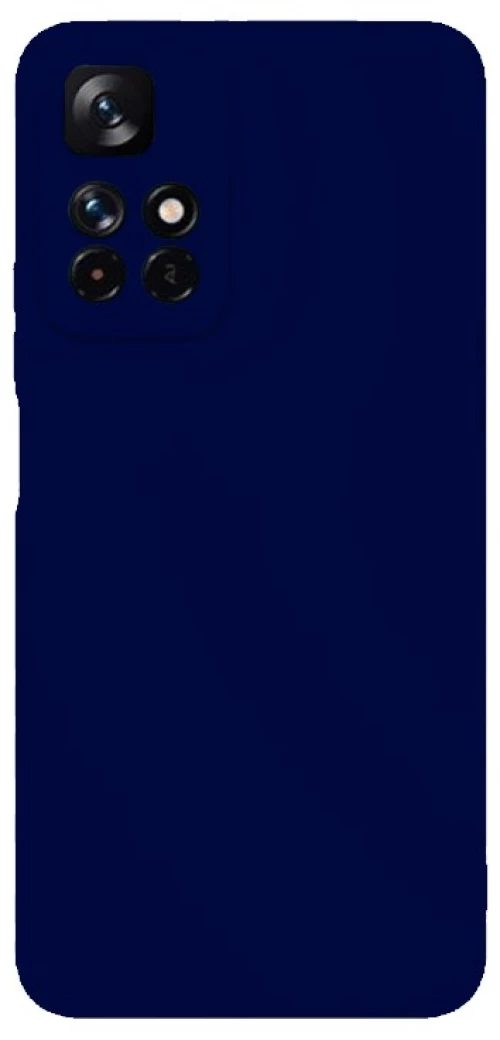 Θήκη σιλικόνης TPU Ultra Slim 0.3mm soft mat για Xiaomi Redmi Note 11 5G / Poco M4 Pro 5G - Σκούρο Μπλε