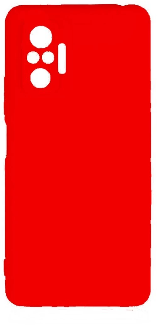 Θήκη σιλικόνης TPU Ultra Slim 0.3mm soft mat για Xiaomi Redmi Note 10 Pro - Κόκκινο