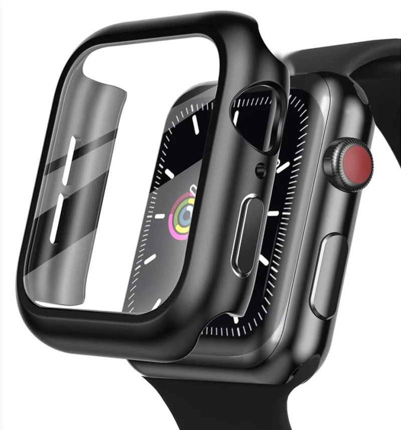 Προστασία Οθόνης Ρολογιού Fullbody για Apple Watch 38mm - Μαύρο