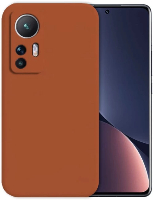 Θήκη Silky And Soft για Xiaomi 12 Pro - Καφέ