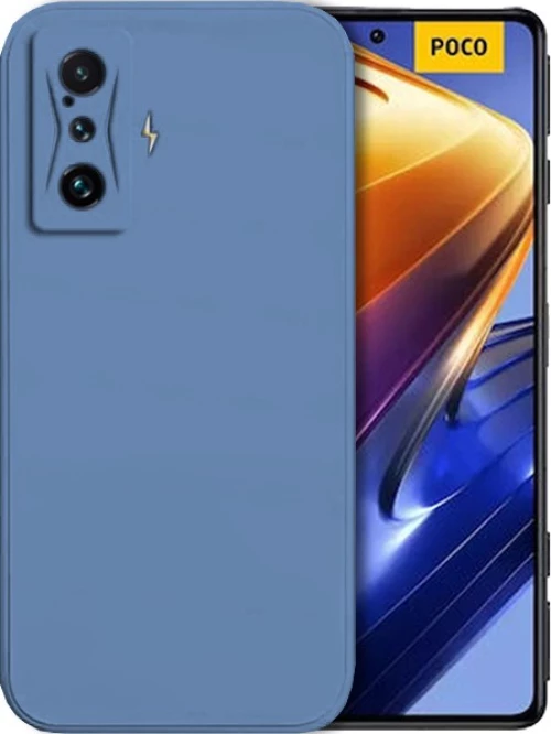 Θήκη Silky And Soft για Xiaomi Poco F4 GT - Μπλε
